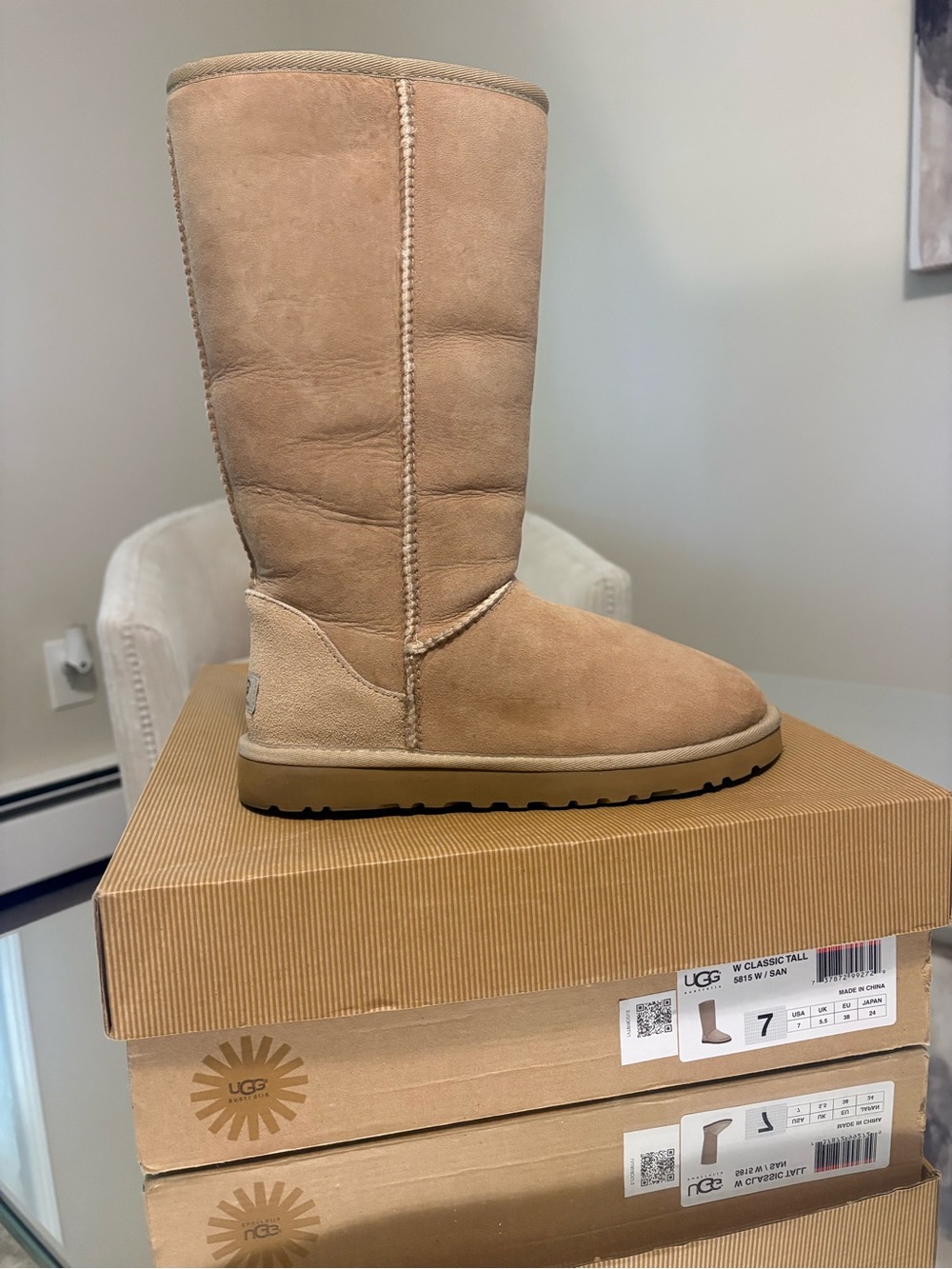 UGG Classic Tall Boot in Chestnut